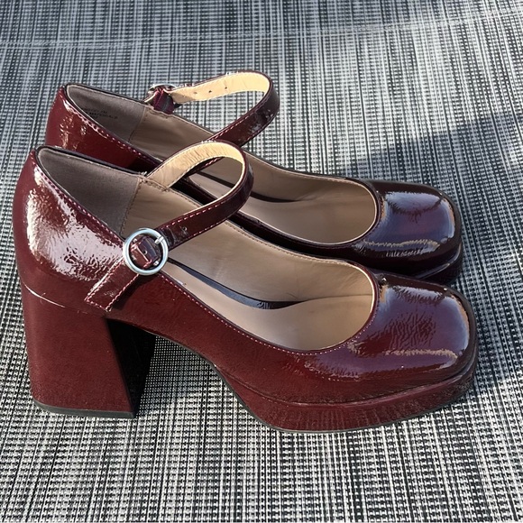 Steve Madden Tiffane Shoes Burgundy Size 7 NWOT - Picture 3 of 10